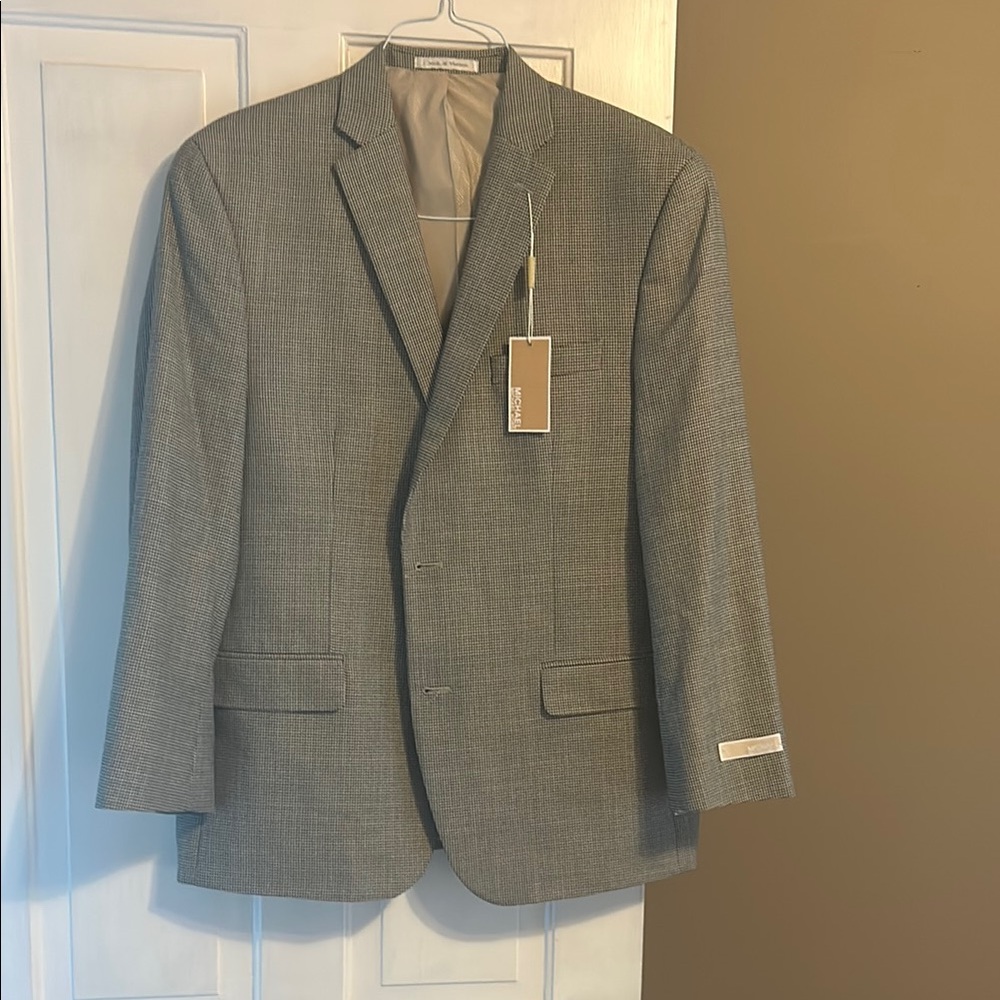 Calvin Klein Gray Sport Coat Classic Business Style